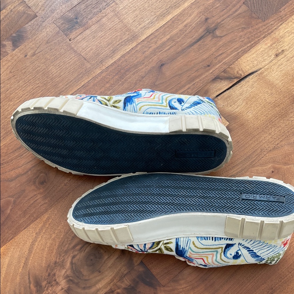 Farm Rio's Copacabana Chunky Platform Sneakers Shoes Lace up - Picture 8 of 9